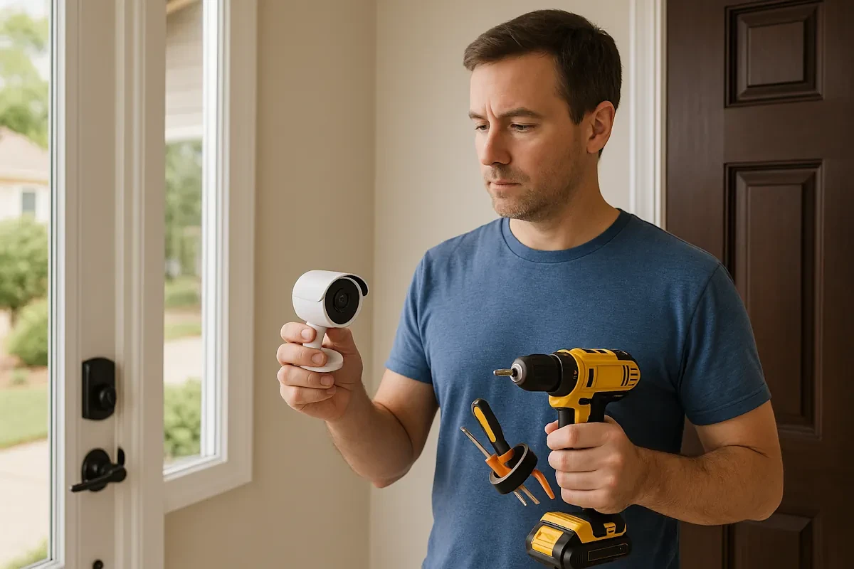 Professional Security Camera Installation vs DIY