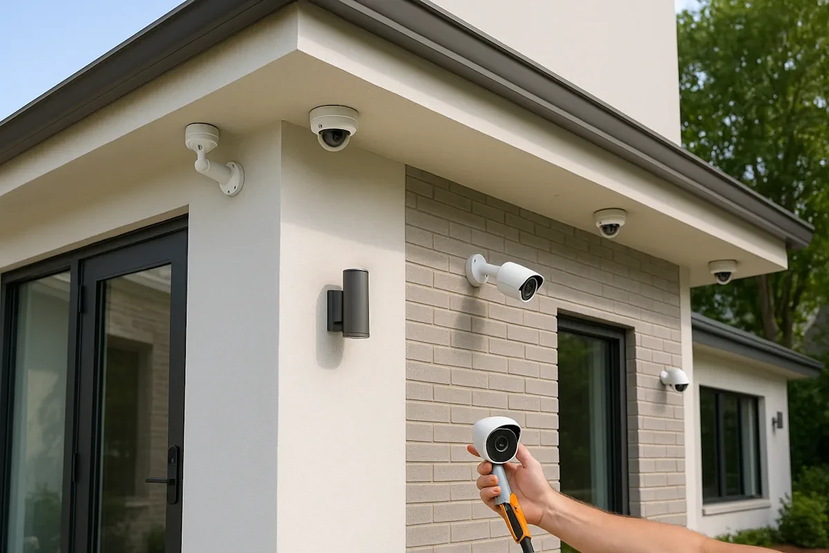 Professional Security Camera Installation vs DIY