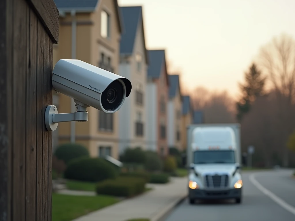 A-security-camera-captures-a-delivery-truck-approaching-a-property-with-ai-powered-detecti