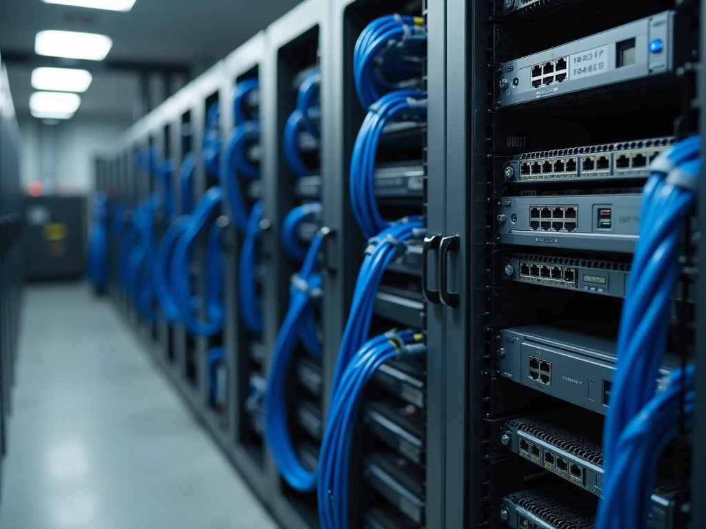 A-well-organized-network-cabinet-with-Ubiquiti-devices-displaying-structured-cabling-and-c